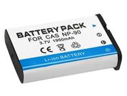 Batterie appareil photo numérique de remplacement pour CASIO Exilim EX-H20G