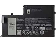 Dell P39F Batterie 7.4 7600mAh